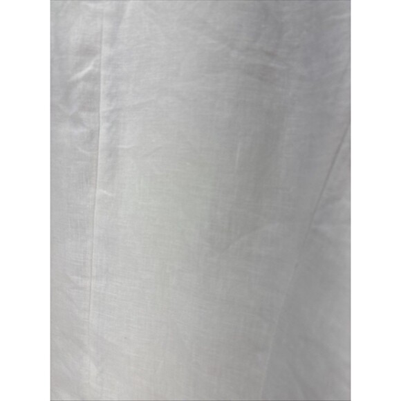 Olivia Moon Women’s 100% Linen White 1-Button Blazer Pockets Sz M - Picture 10 of 15